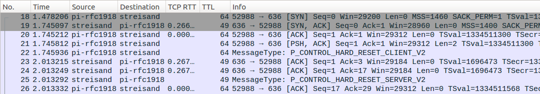 OpenVPN/TCP + segmentation, client side