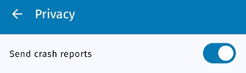 Crash reports